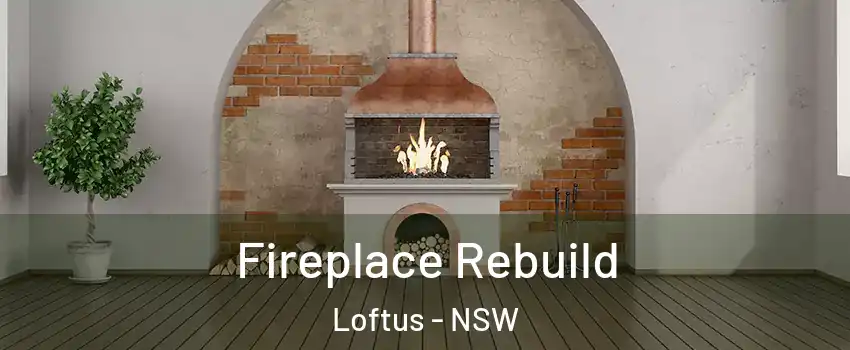 Fireplace Rebuild Loftus - NSW