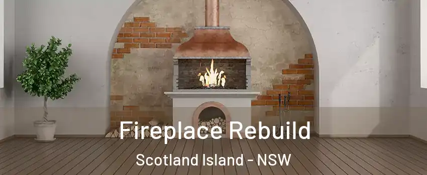 Fireplace Rebuild Scotland Island - NSW
