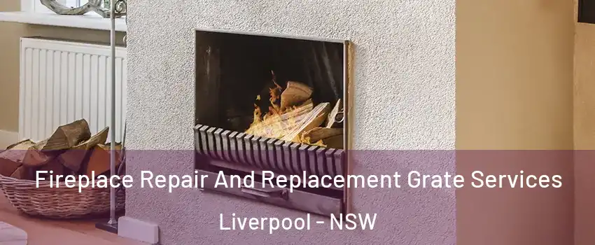 Fireplace Repair And Replacement Grate Services Liverpool - NSW