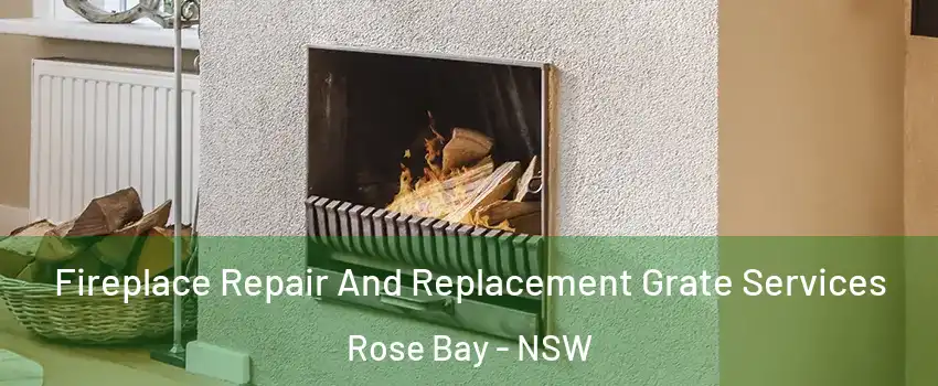 Fireplace Repair And Replacement Grate Services Rose Bay - NSW