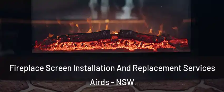 Fireplace Screen Installation And Replacement Services Airds - NSW