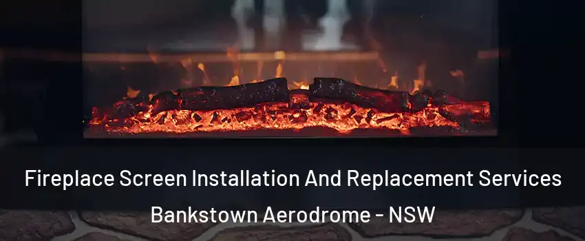 Fireplace Screen Installation And Replacement Services Bankstown Aerodrome - NSW