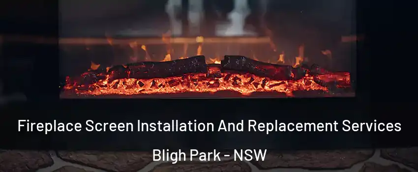 Fireplace Screen Installation And Replacement Services Bligh Park - NSW