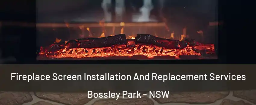  Fireplace Screen Installation And Replacement Services Bossley Park - NSW