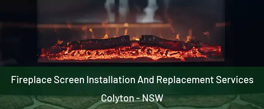 Fireplace Screen Installation And Replacement Services Colyton - NSW