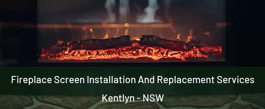 Fireplace Screen Installation And Replacement Services Kentlyn - NSW