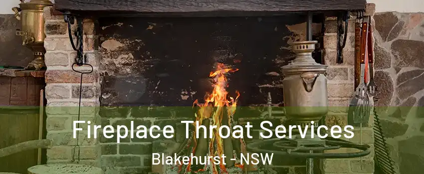 Fireplace Throat Services Blakehurst - NSW