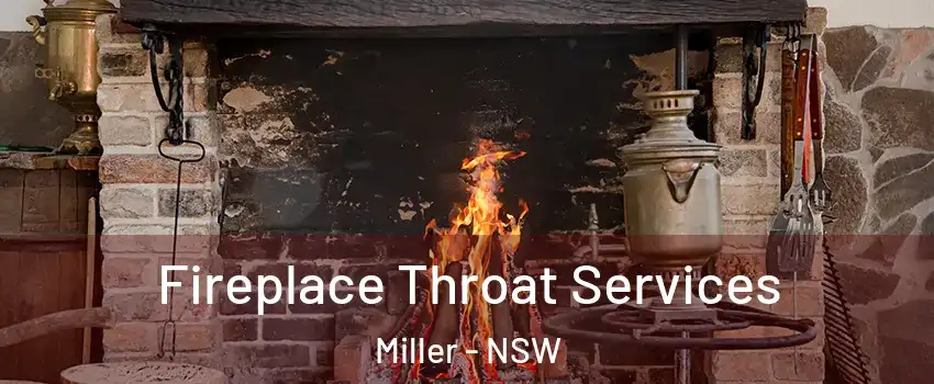 Fireplace Throat Services Miller - NSW