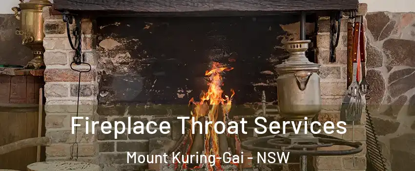 Fireplace Throat Services Mount Kuring-Gai - NSW
