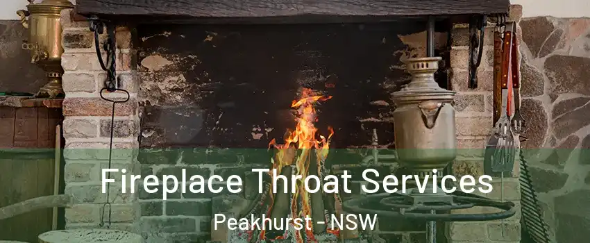 Fireplace Throat Services Peakhurst - NSW