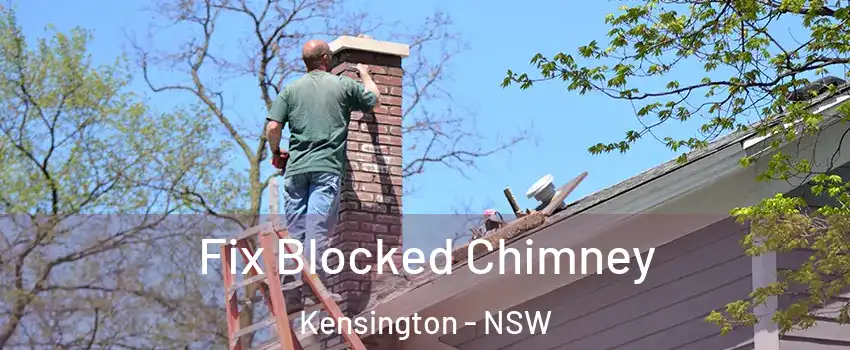 Fix Blocked Chimney Kensington - NSW