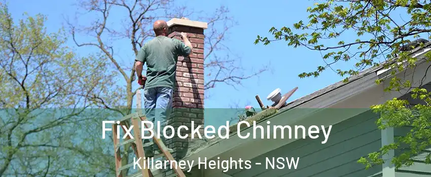 Fix Blocked Chimney Killarney Heights - NSW