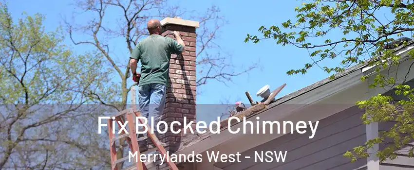 Fix Blocked Chimney Merrylands West - NSW