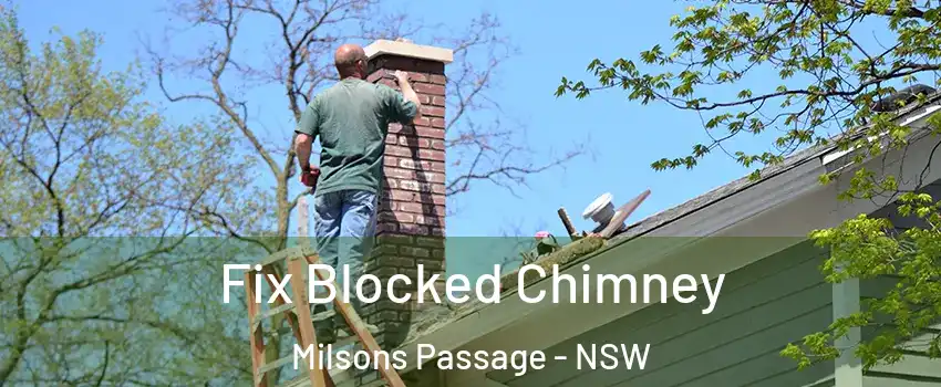 Fix Blocked Chimney Milsons Passage - NSW