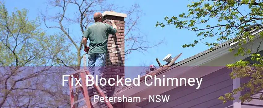 Fix Blocked Chimney Petersham - NSW