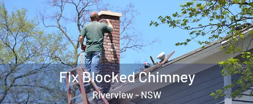 Fix Blocked Chimney Riverview - NSW