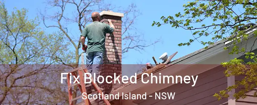Fix Blocked Chimney Scotland Island - NSW