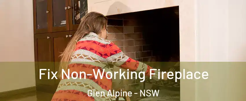Fix Non-Working Fireplace Glen Alpine - NSW