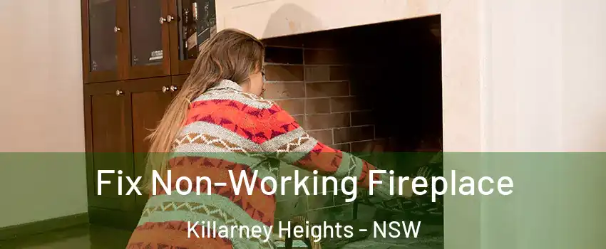 Fix Non-Working Fireplace Killarney Heights - NSW