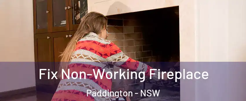 Fix Non-Working Fireplace Paddington - NSW