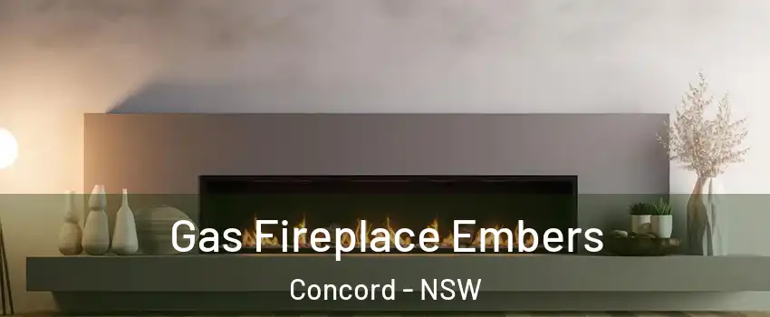 Gas Fireplace Embers Concord - NSW