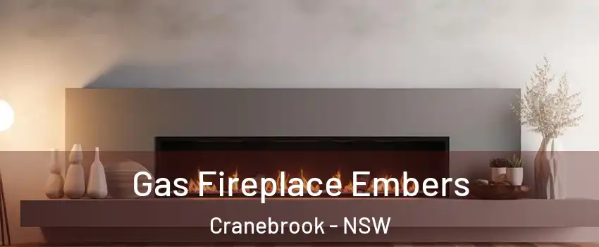 Gas Fireplace Embers Cranebrook - NSW