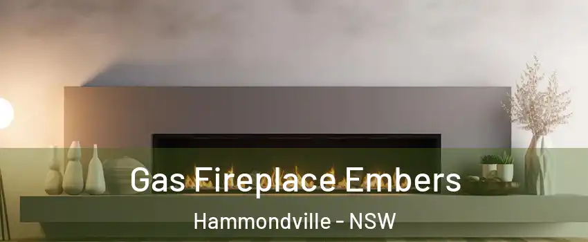 Gas Fireplace Embers Hammondville - NSW