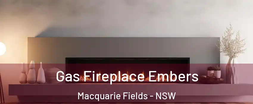 Gas Fireplace Embers Macquarie Fields - NSW