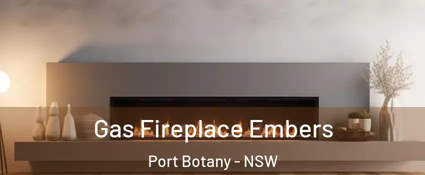 Gas Fireplace Embers Port Botany - NSW