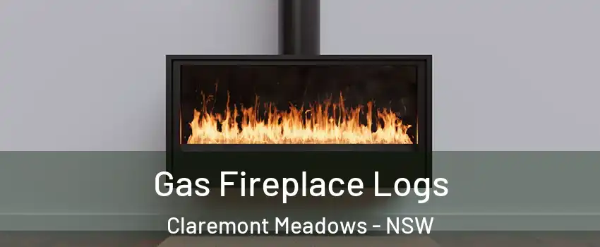 Gas Fireplace Logs Claremont Meadows - NSW