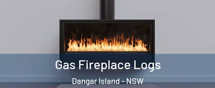 Gas Fireplace Logs Dangar Island - NSW