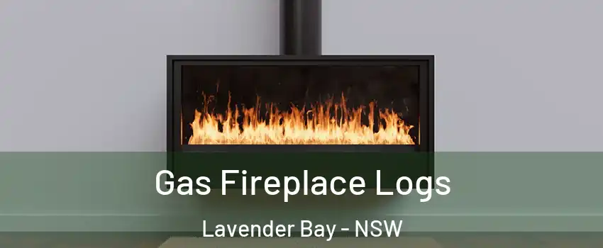Gas Fireplace Logs Lavender Bay - NSW