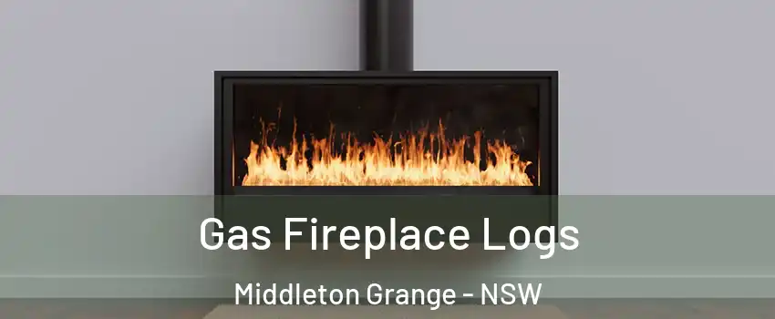 Gas Fireplace Logs Middleton Grange - NSW