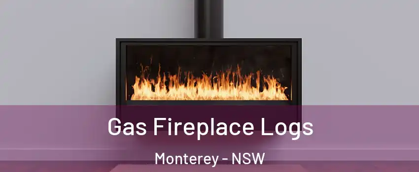 Gas Fireplace Logs Monterey - NSW