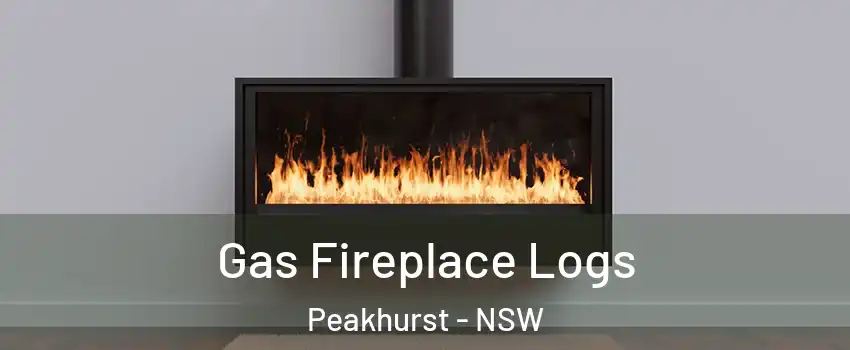 Gas Fireplace Logs Peakhurst - NSW