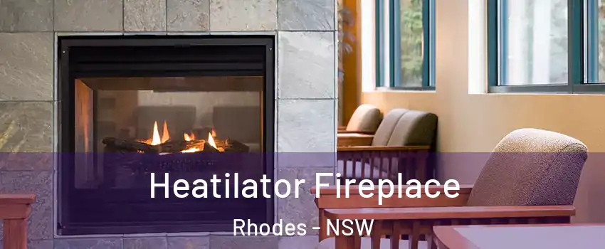 Heatilator Fireplace Rhodes - NSW