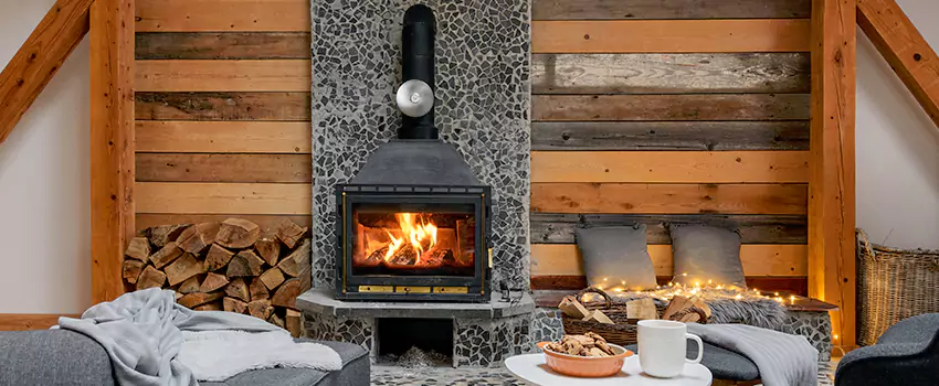 Thelin Hearth Products Direct Vent Gas Stove Fireplace Inspection in Birrong, New South Wales
