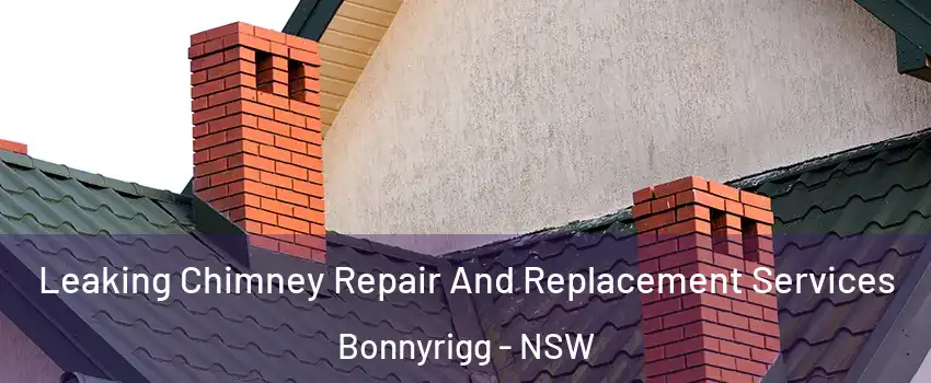 Leaking Chimney Repair And Replacement Services Bonnyrigg - NSW