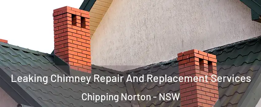 Leaking Chimney Repair And Replacement Services Chipping Norton - NSW