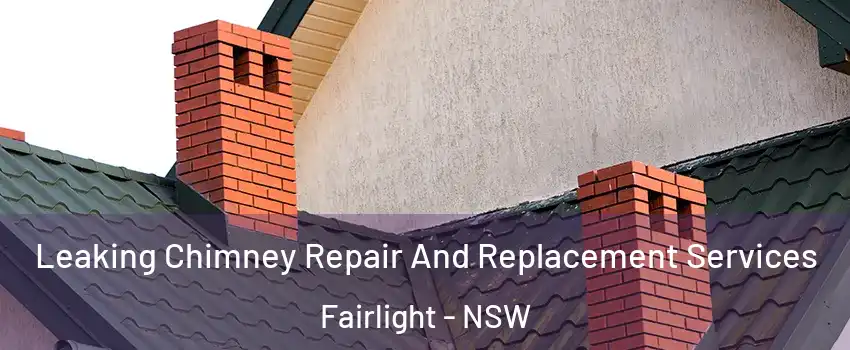 Leaking Chimney Repair And Replacement Services Fairlight - NSW