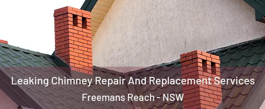 Leaking Chimney Repair And Replacement Services Freemans Reach - NSW