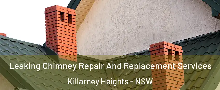 Leaking Chimney Repair And Replacement Services Killarney Heights - NSW