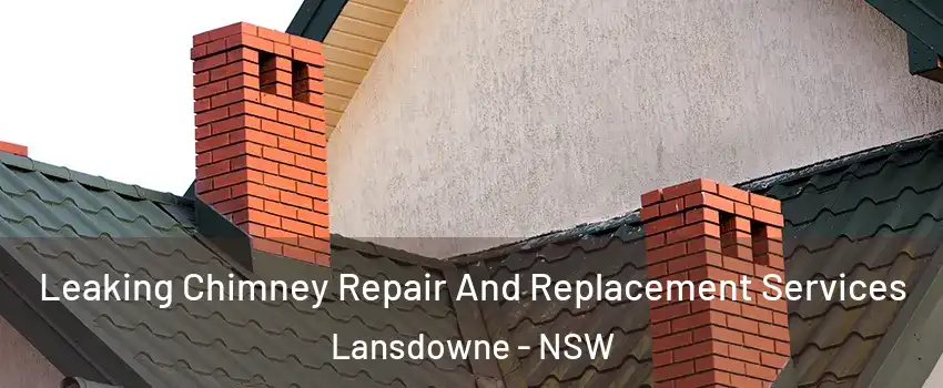 Leaking Chimney Repair And Replacement Services Lansdowne - NSW