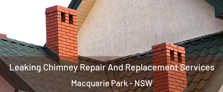 Leaking Chimney Repair And Replacement Services Macquarie Park - NSW