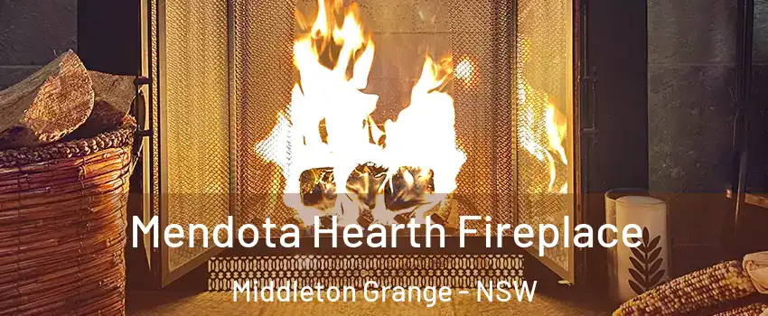 Mendota Hearth Fireplace Middleton Grange - NSW