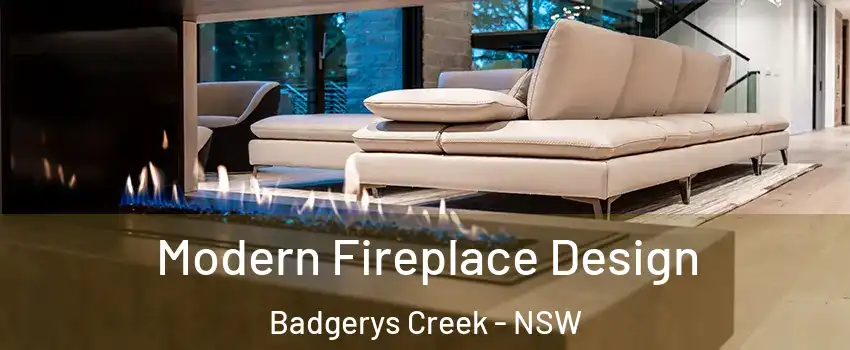 Modern Fireplace Design Badgerys Creek - NSW