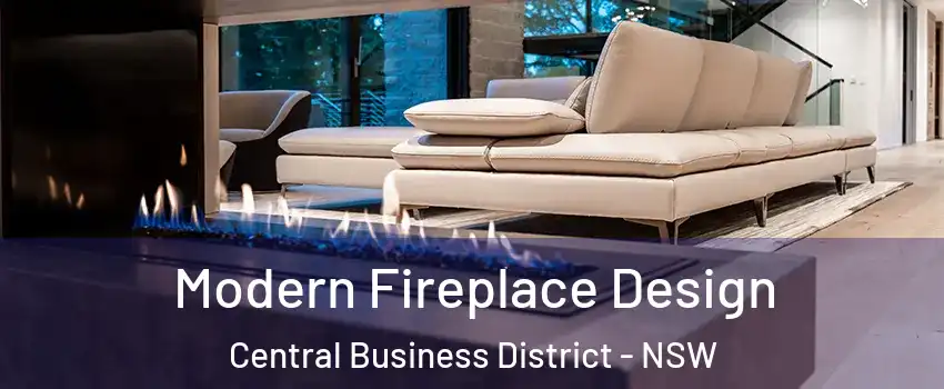 Modern Fireplace Design Central Business District - NSW