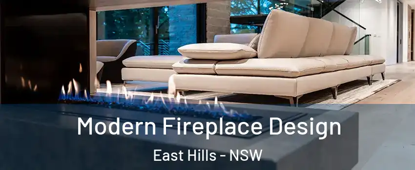 Modern Fireplace Design East Hills - NSW