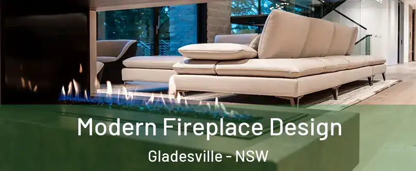 Modern Fireplace Design Gladesville - NSW