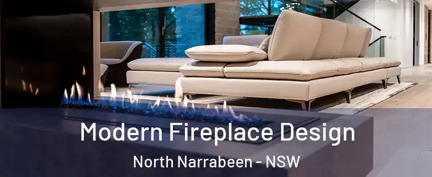 Modern Fireplace Design North Narrabeen - NSW
